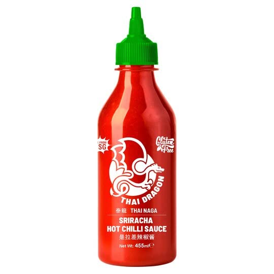 Thai Dragon Sriracha Hot Chilli Sauce 455ml x 4 pack