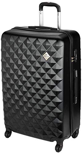 Pronto Naples ABS 75 cms Black Hardsided Check-in Luggage (7809 - BK)