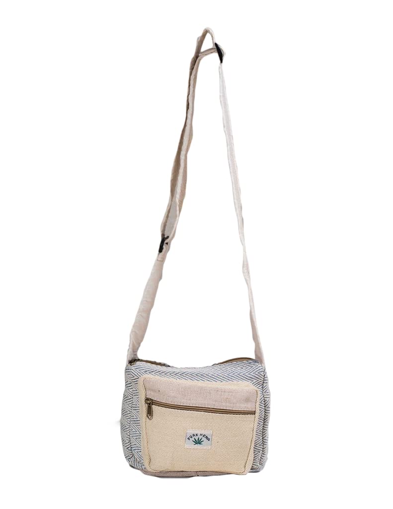 Pure Hemp Sling Shoulder bag for Women by Sas It Up