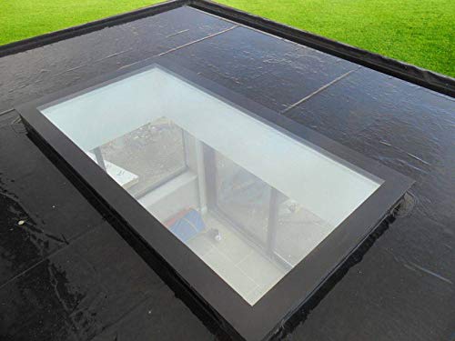 Thermolight Skylight Flat Roof Lantern Rooflight Glazed 1200mm x 1200mm