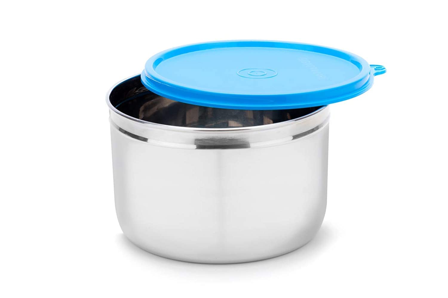 SignoraWare Store well, Steel Food Container 1.1ltr with lid|Travel friendly|Spill proof|Airtight|Leak proof|Dishwasher Safe|Preventing odors|Non toxic|easy fits to handbag, schoolbag|keeps food fresh