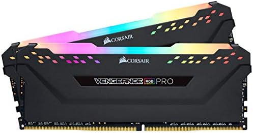 Corsair Vengeance RGB Pro 32GB (2x16GB) DDR4 3200 (PC4-25600) C16 Desktop Memory - Black