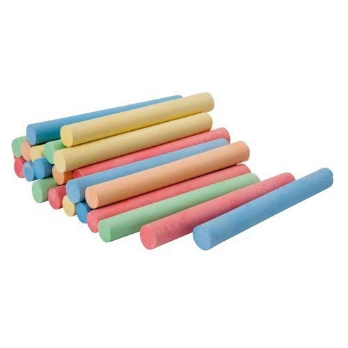 Zeonely mart Multi Colour dustless Chalk Pieces Pack of 200 Pieces