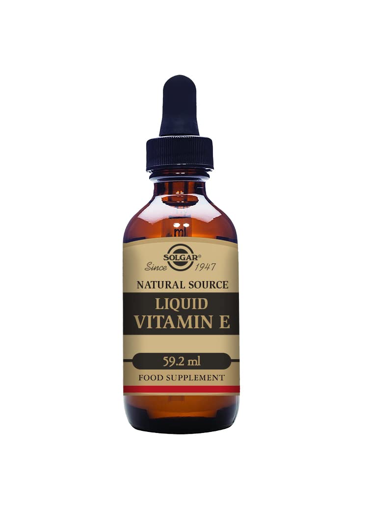 Solgar Natural Source Liquid Vitamin E - 59.2 ml - Protects cells from oxidative stress - Immunity Support - Easy to take liquid form - With Mixed Tocopherol Complex - Vegan