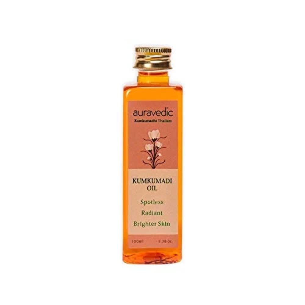 Kumkumadi Oil Pure Saffron for Ultra Radiant Skin | 3.38 Fl Oz (100ml)