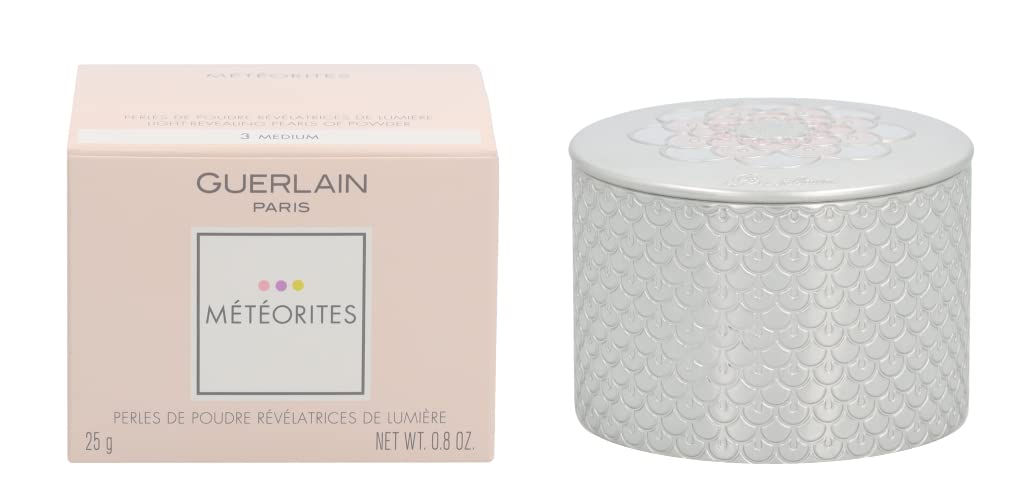 Guerlain Meteorites Perles Powder 03 (Medium) 0.8 Oz/ 23 Ml for Women By 0.8 Fl Oz