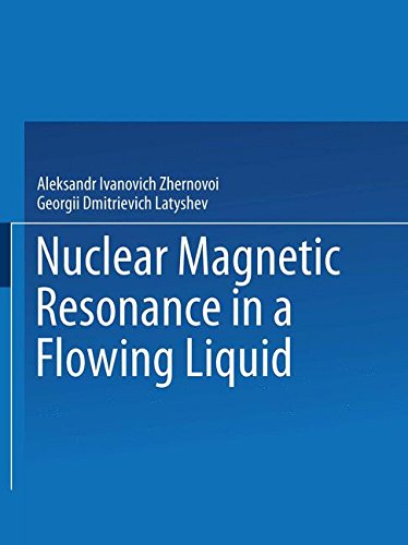 Nuclear Magnetic Resonance in a Flowing Liquid / Yadernyi Magnitnyi Rezonans V Protochnoi Zhidkosti / Ядерhый Магhиthый Резohahc В Проtoчhoй Жидkoctи