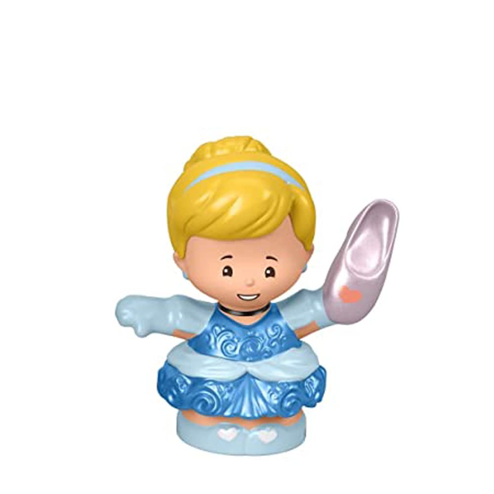 Replacement Part for Fisher-Price Little People Princess Parade Float Playset - GKR17 ~ Inspired by Disney Princess Cinderella and Pals ~ Replacement Cinderella Figure Holding White Glass Slipper