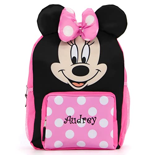 Personalized Licensed Character Backpack - 16 Inch (Minnie Mouse)