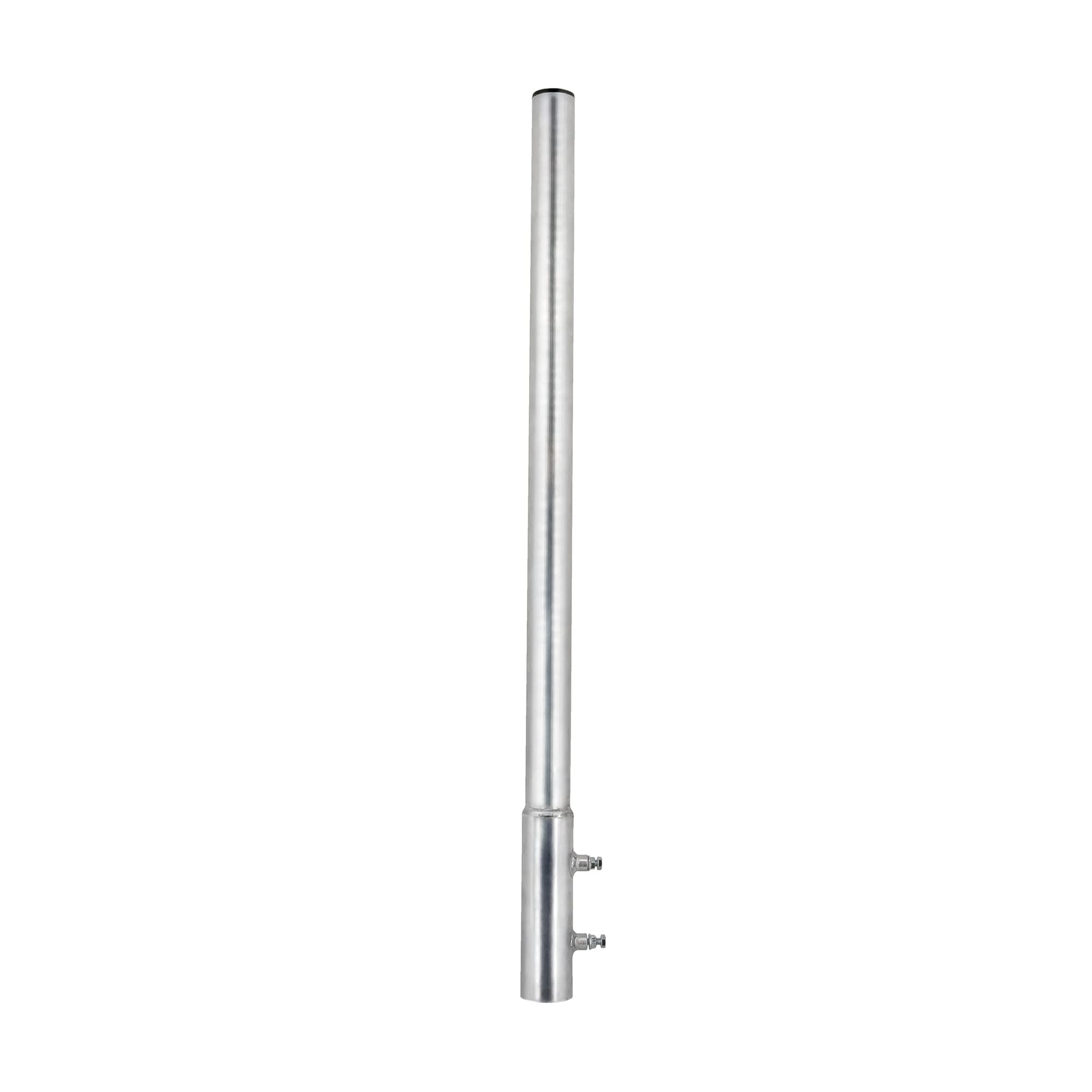 PremiumX mast aluminium extension 100 cm, diameter 50 mm, Sat mast aluminium holder with mast cap