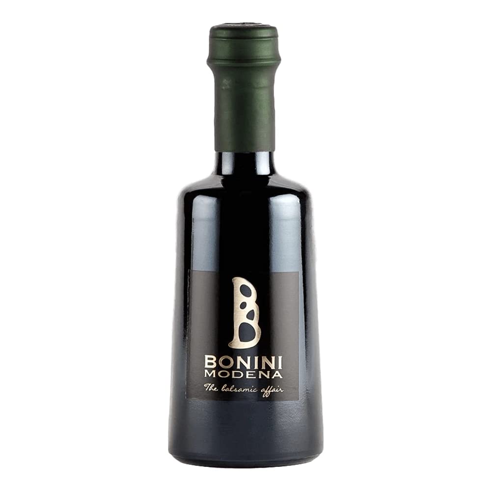 BONINI Producer of Traditional Balsamic Vinegar of Modena PDO, Vivace Dressing 8.45 oz, aged in 3 year old barrels, Made in Italy, Kosher Certified