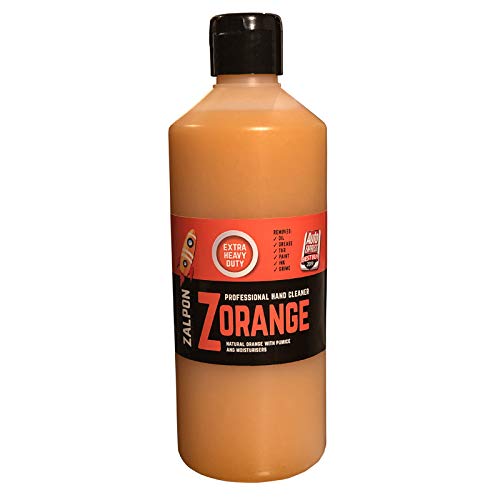 RozalexZalpon Zorange Extra Heavy-Duty Hand Cleaner 500ml Flip-Top