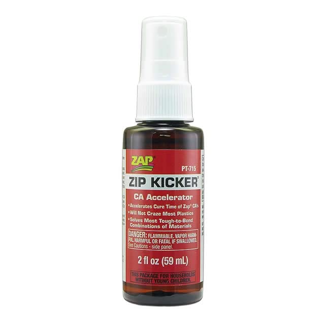 Zap Zip Kicker PT715 Pump Spray Solvent Based Accelerator2oz