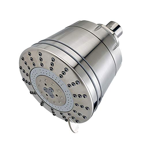 Sprite Showers AE7-BN Pure 7-Setting One Filtered Shower Head, Brushed Nickel