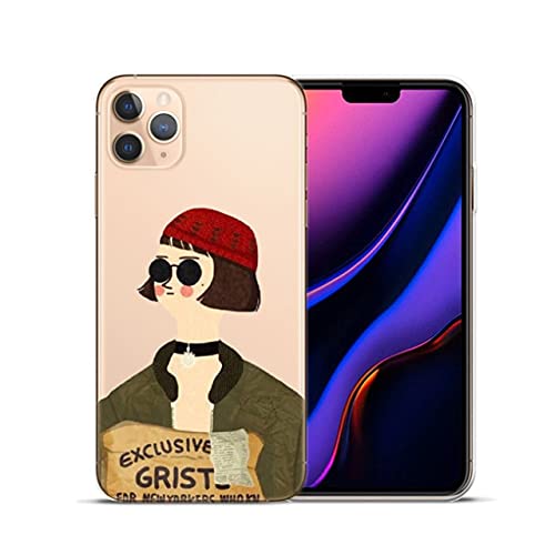 READY MART - Phone Case & Covers - Leon Matilda Natalie Portman Movie Poster Soft Silicone Phone Case For 12 Mini 11 Pro Max X XS XR 6 6S 7 8 Plus 5 5S SE (8 For 11 Pro Max)