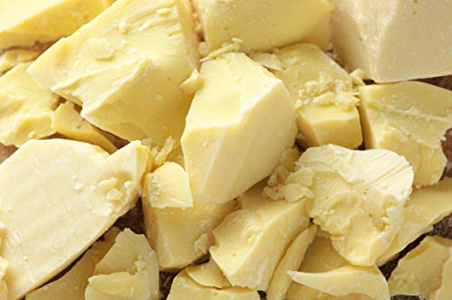 Caribbean Coastal Delights Raw Cocoa Butter Pure 100% Fresh (2 LB)