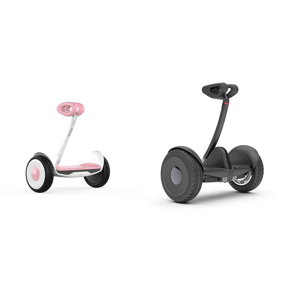 Segway Ninebot S Kids Smart Self-Balancing Electric Scooter, 800 Watts Power, 8 Miles Range & 8.7MPH, Hoverboard with LED Light, UL-2272 Certified