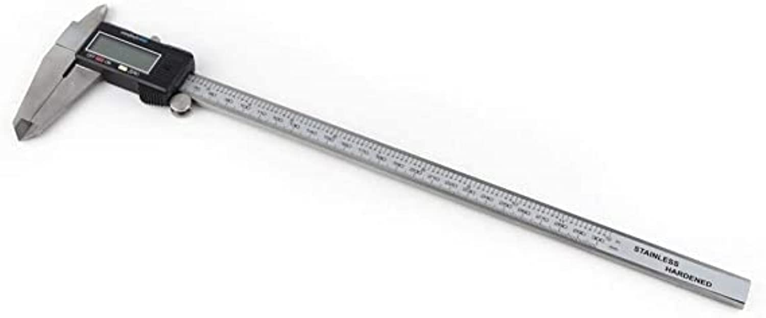 AQSON 12in 300mm Digital Electronic Digital Vernier Caliper Micrometer Measuring Ruler