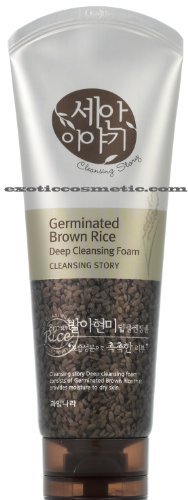 New Cleansing Story Natural Facial Deep Cleansing Foam - Brown Rice