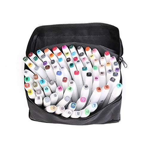 Touch Markers Art Sketch Twin Marker Pens Broad (Fashion Design) 60 Colors