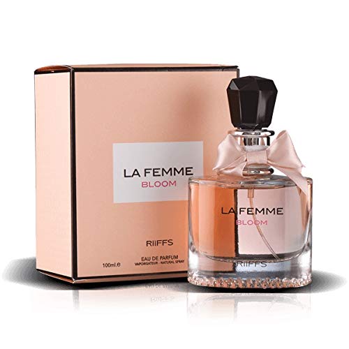 RiiFFS La Femme Bloom Eau De Parfum 100 ML (3.4. F.L. O.Z.), Unisex Perfume, Made In U.A.E.