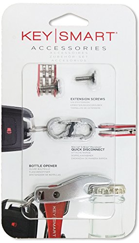 quick bottle opener - KeySmart Accessory Pack - Expansion Pack-14 Keys, Quick Disconnect and Bottle Opener