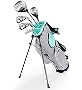 FINCHLEY Kids Golf Clubs Set for Boys & Girls Aged 4-7 or 8-12, Right Hand