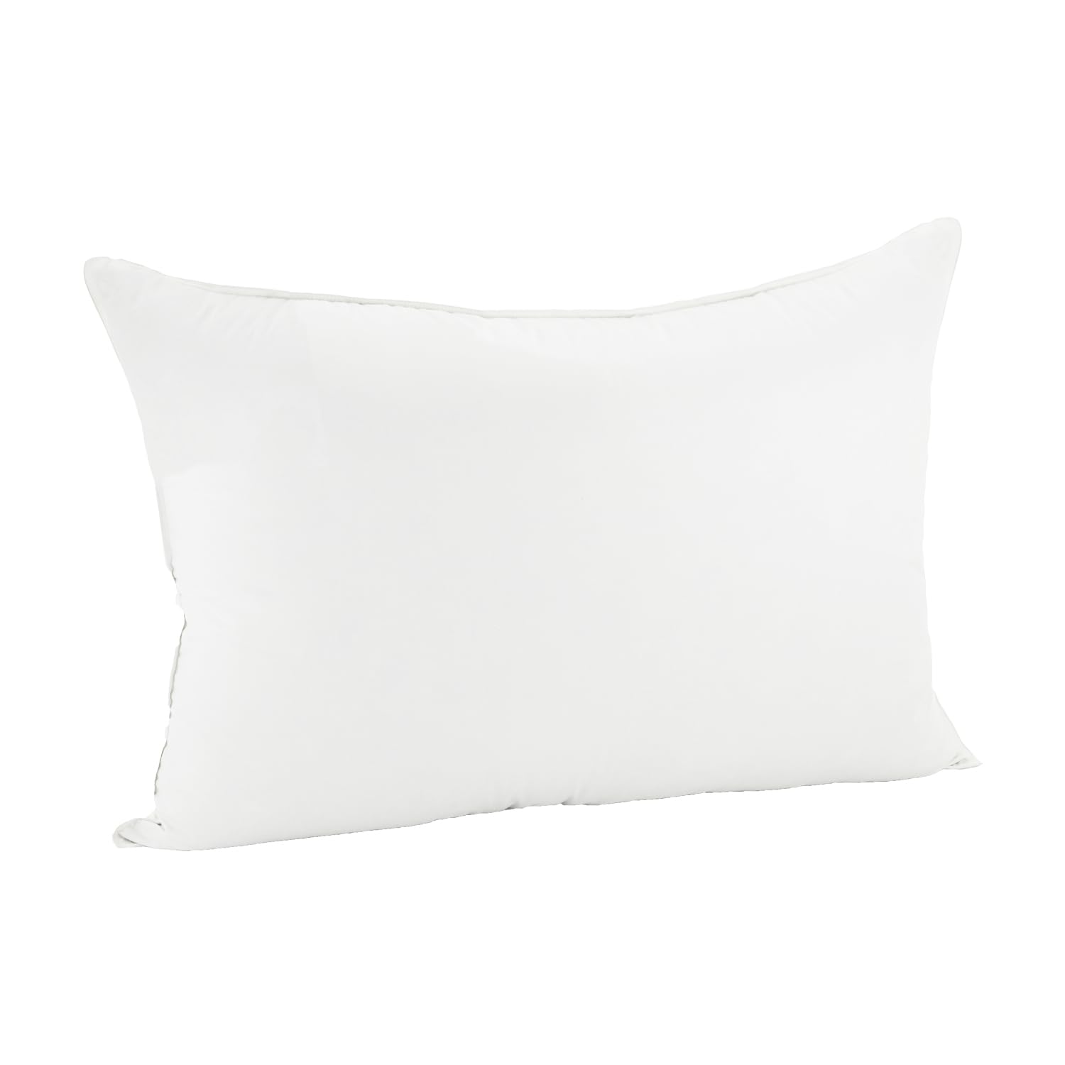 Goose House™ Natural Goose Feather 95% and Down 5% Pillow for sleeping 100% cotton fabric cover Standard size 20 x 26in