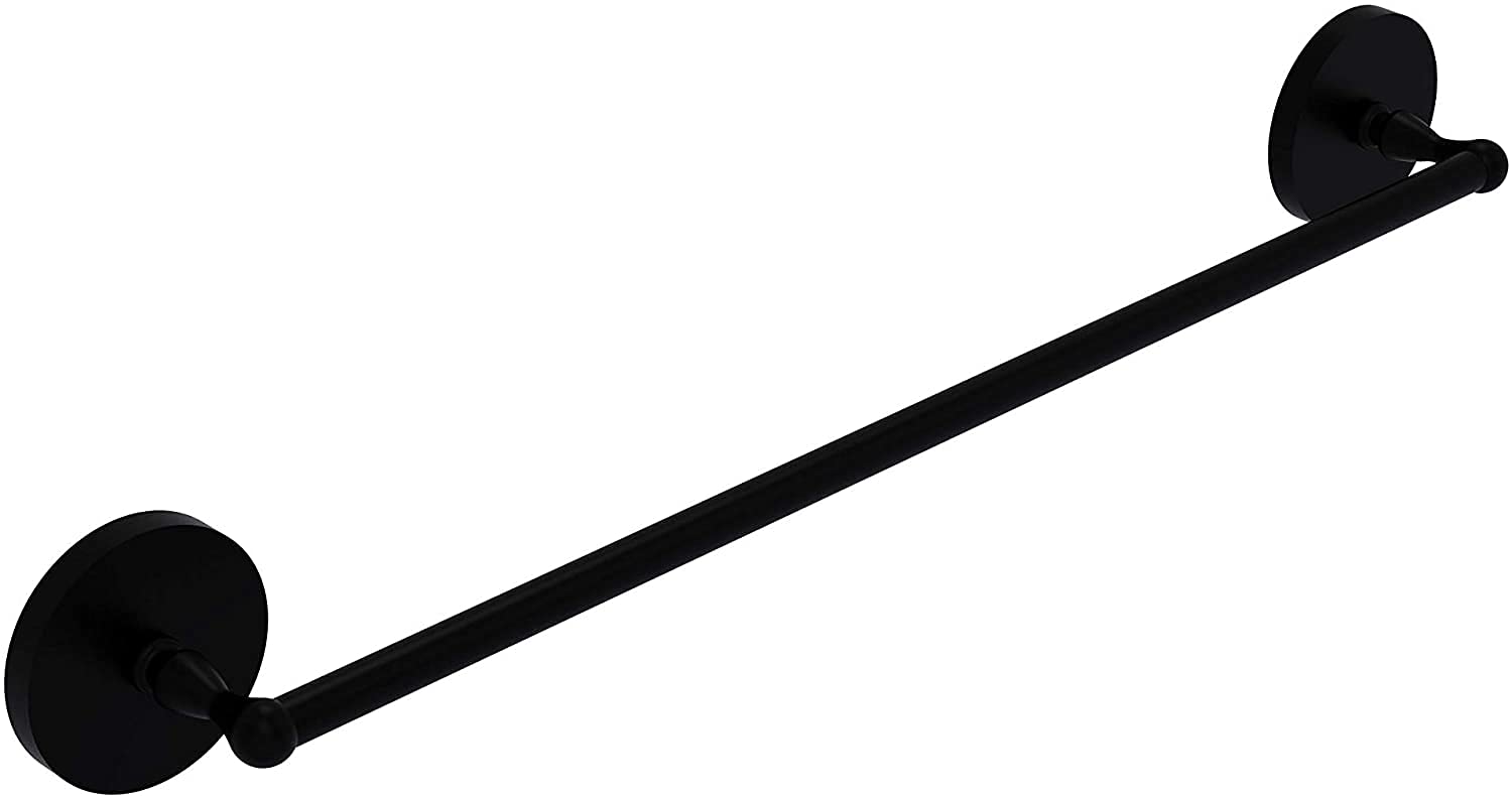 Allied Brass Skyline Collection Towel Bar (Matte Black, 30 Inch)