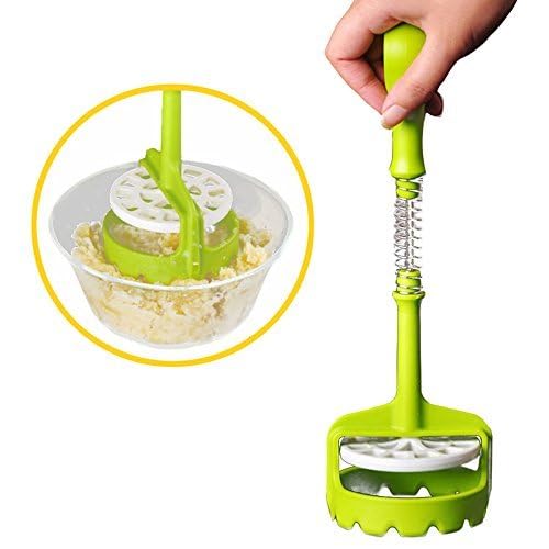 Upspirit Multi Functional Potato Masher Potato Mud Pressure Machine Vegetable Fruit Ricer Squeezer Kitchen Tools