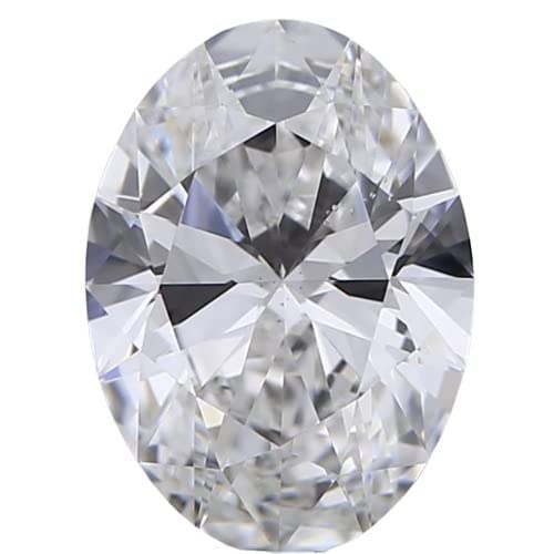 EXCELLENT CORPORATION Oval 1.51ct F VS1 EX VG IGI Certified 488141069 CVD LAB GROWN DIAMOND