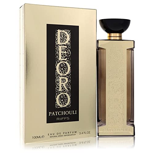 RiiFFS DEORO PATCHOULI Eau De Parfum 100 ML (3.4. F.L. O.Z.), Unisex Perfume, Made In U.A.E.