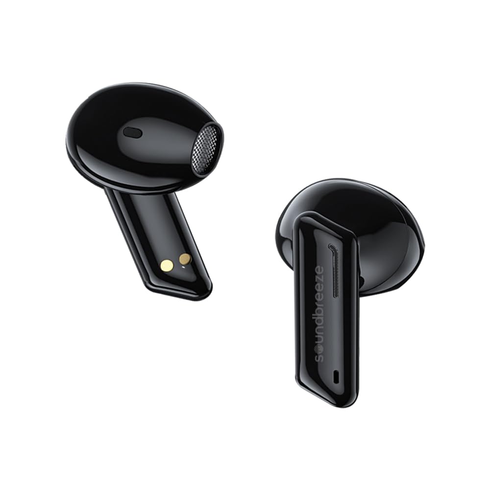 SEEKEN Soundbreeze Aries True Wireless Earbuds, 13mm Drivers with HIFI Surround Sound, Bluetooth 5.1, 30 Hrs Standby Time, IPX4 Waterproof, Smooth Touch Controls