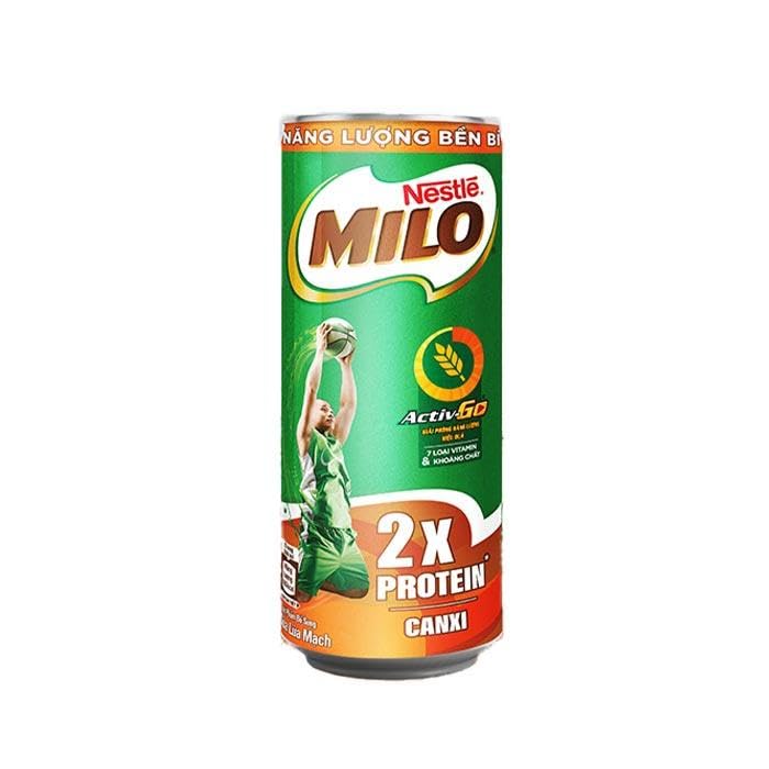 Nestle Milo 2x Protein Chocolate Malt Beverage It Helps Provide The Energy To Go Further 240ml