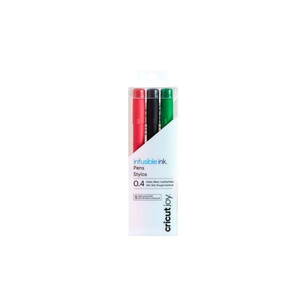 Cricut Joy Infusible Ink Pens 0.4 Black Red Green