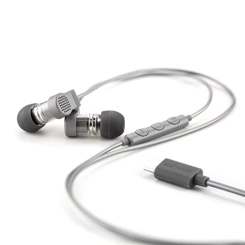 Moondrop Quark 2 in-Ear Headphone USB-C LCP Dome Composite Flexible Suspension Dynamic-Driver Diaphragm