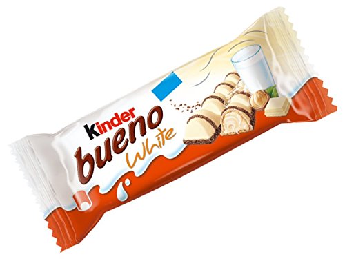 Kinder Bueno WHITE 2 Individually Wrapped Bars, 43g