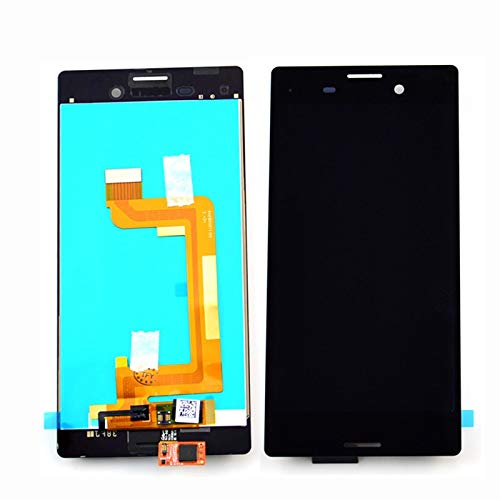 Lysee Mobile Phone LCD Screens - szHAIyu 5Pcs for Sony Xperia M4 E2333 LCD Display + Touch Screen Digitizer Assembly M4 E2333 Pantalla Replacement Single - (Color: Black no Frame)