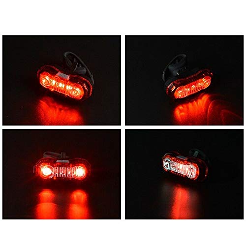 3NH 2X(HUIBO Bicycle Taillights Mountain Bike Rear Warning Lights Super Bright G6W9