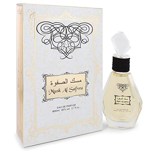 Musk Al Safwa Cologne By Rihanah Eau De Parfum Spray (Unisex) Cologne for Men 2.7 oz Eau De Parfum Spray [Preferred commodity]