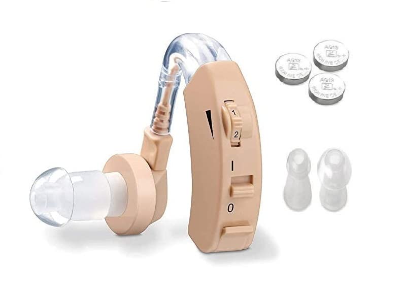 TR Tinsrom Ear Machine Hearing for Old Age/Ear Hearing Machine/Ear Machine Booster Ultra Superior Sound/BTE Hearing Aid Machine Bionic Ear Sound Amplifier/Sound Enhancement Amplifier (1 pcs)