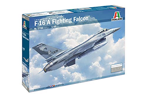 Italeri ITA2786 F-16A FIGHTING FALCON Hawk Model kit, Grey, Large