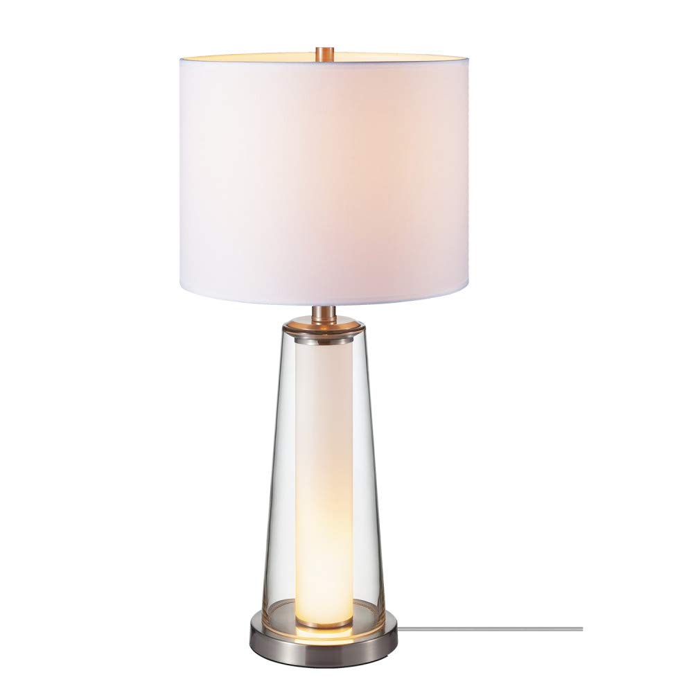 Globe Electric 67630 Hailey Table Lamp, Acrylic Glass