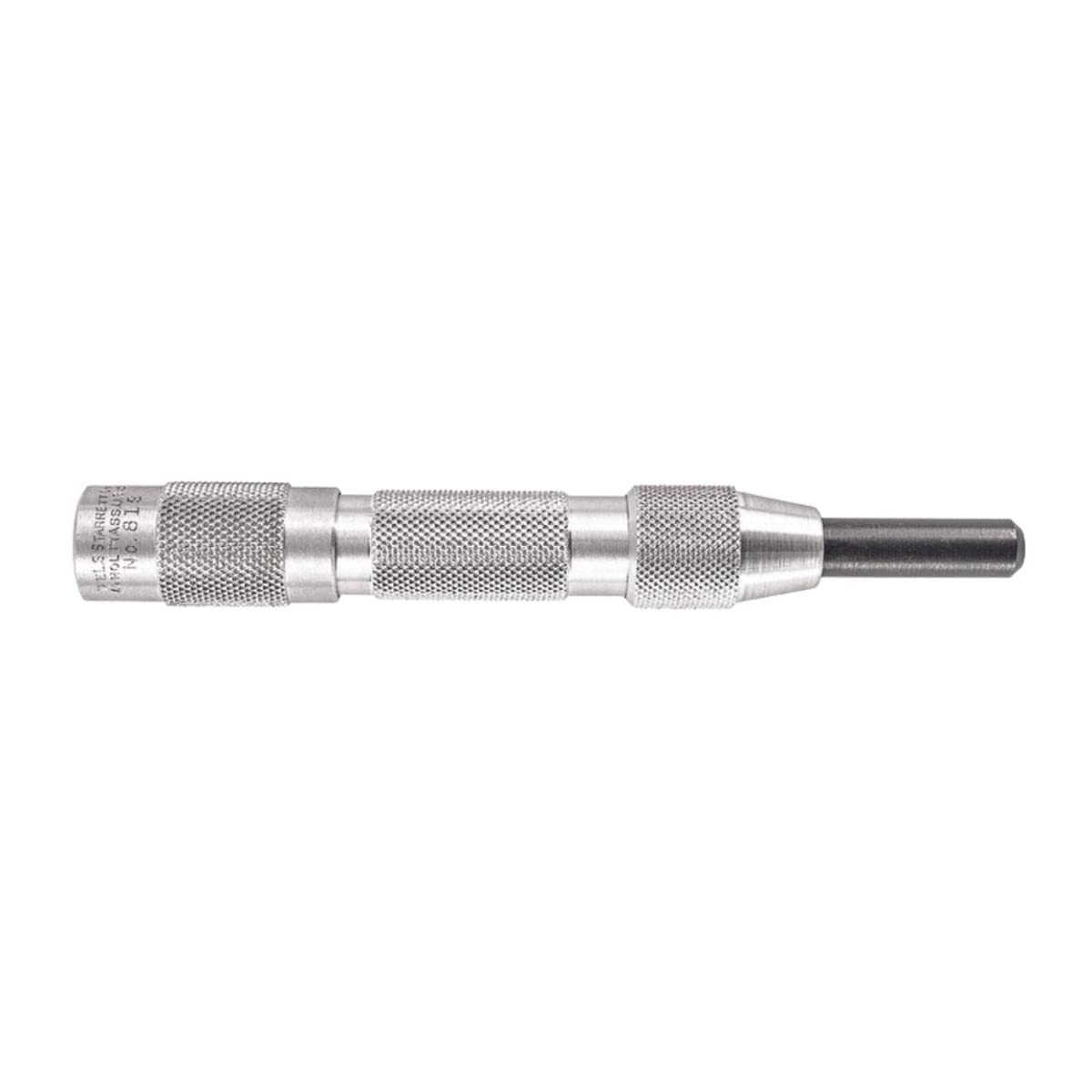 Starrett 819 Hinge-Locating Automatic Center Punch With Adjustable Stroke 5 Length 5/8 Diameter