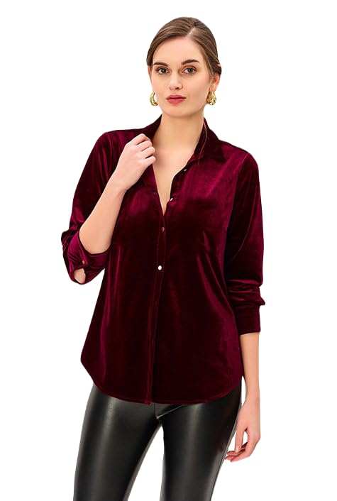 Velvet Shirt, Women Shirt,Stylish Shirt,Casual Shirt,Velvet Women Shirt,Shirt for Women,Winter Wear Shirt,Plus Size Shirt for Women,Velvet Shirt06.