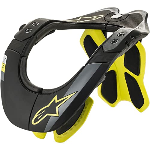 Alpinestars Men's Bns Tech-2, Black Yellow Fluo, Large/X-Large