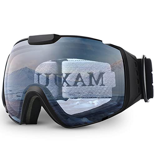 Skiing Eyewear - Ski góógles, Anti-Fog Snowundefinedd Skate Snowmoblie Double Layer Spherical Lens Snow góógles Men Women (C4 CLEAR)