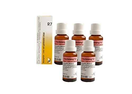 Dr.Reckeweg Germany R7 Liver And Gallbladder Drops Pack Of 5 by Dr. Reckeweg