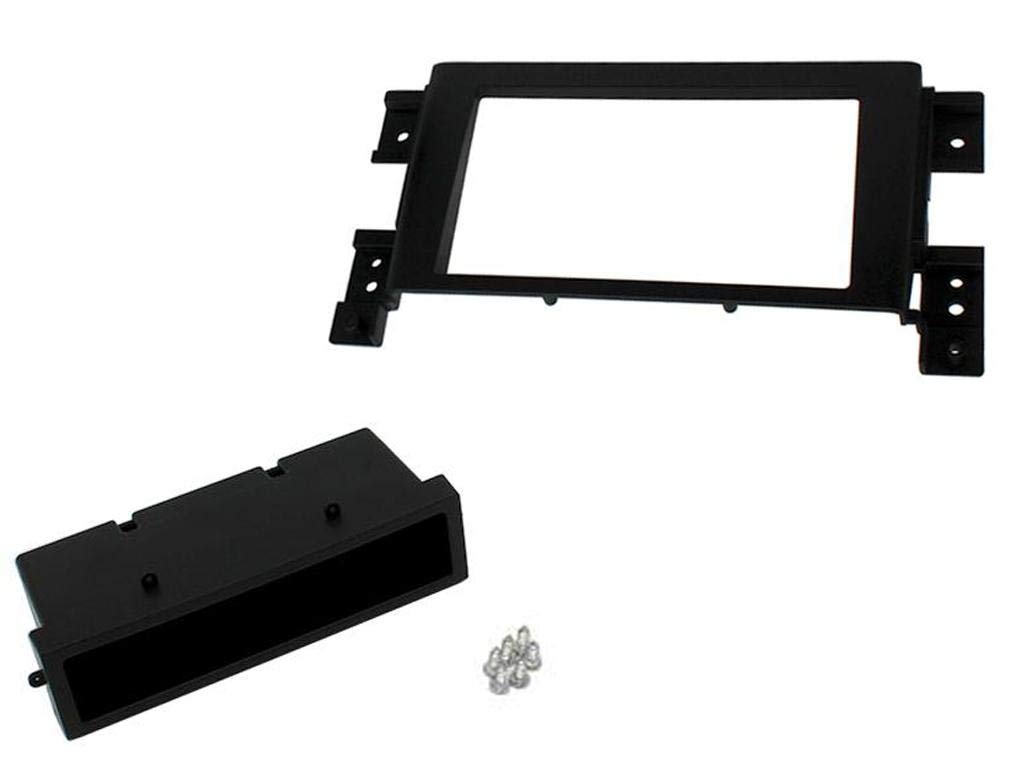 CT24SZ01 Suzuki Fascia Plate (Black) Frame & Pocket