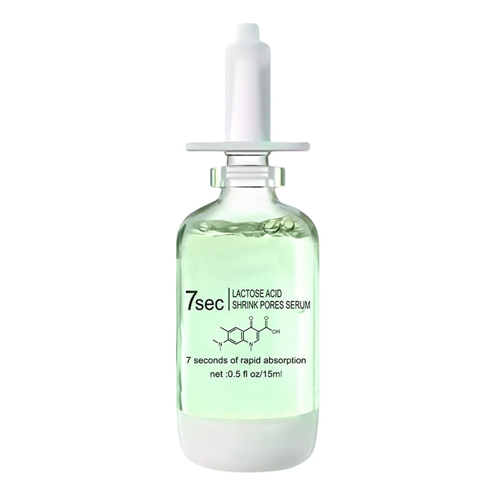 Serum Pore ​​Shrinkage Essence Contains Lactic Acid And Other Nutrients To Make Skin Fine, Smooth And Compact Pores